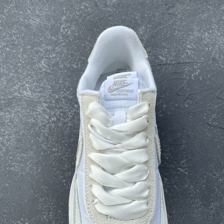 Sacai X Nike LDWaffle White Nylon 2020