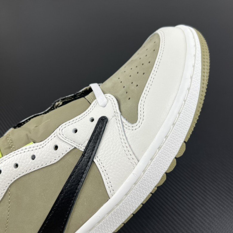 Travis Scott X Air Jordan 1 Low Golf Neutral Olive