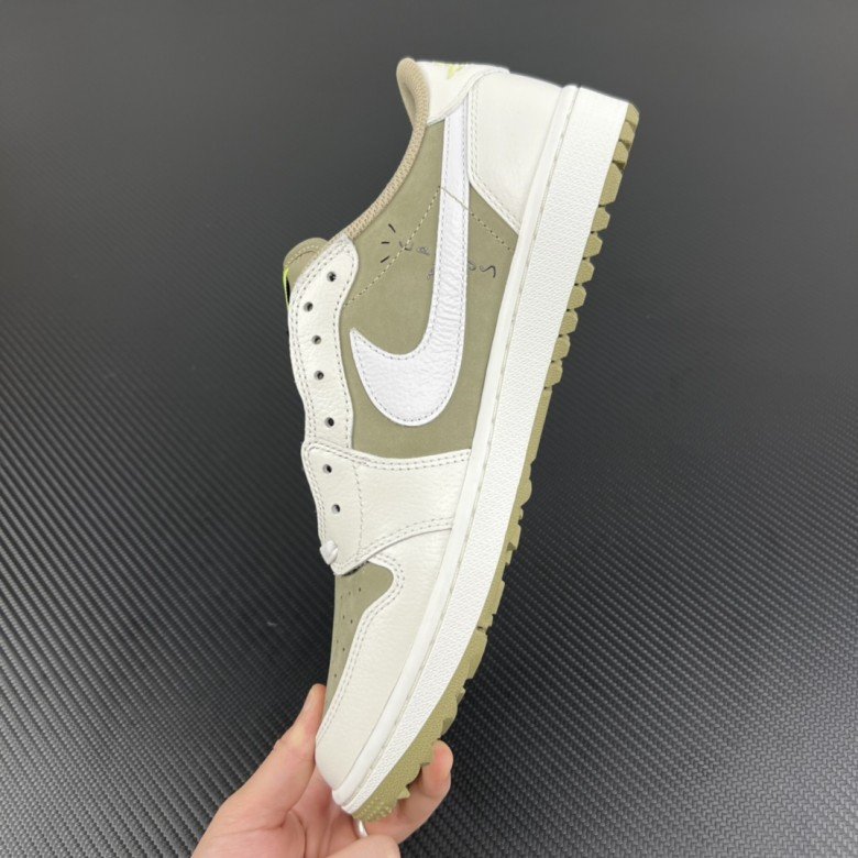 Travis Scott X Air Jordan 1 Low Golf Neutral Olive