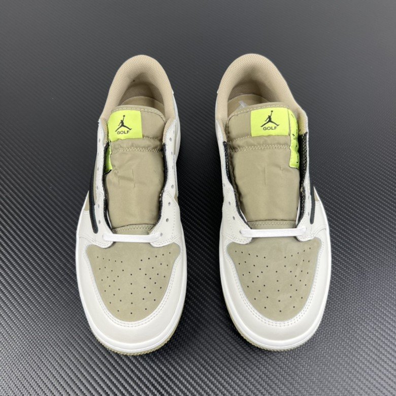 Travis Scott X Air Jordan 1 Low Golf Neutral Olive