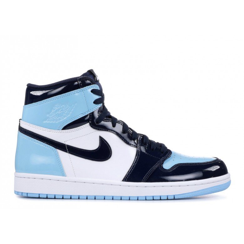 Air Jordan 1 UNC Patent Leather 2019( Based On Europe Size)