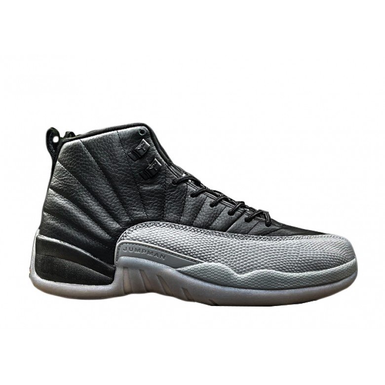 Air Jordan 12 Retro Black Wolf Grey