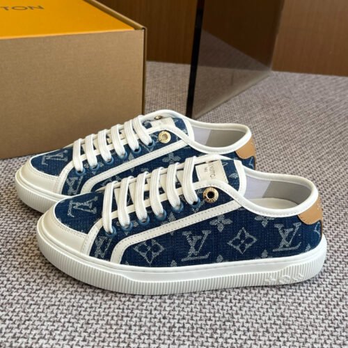 Louis Vuitton LAGOON Low Sneaker christian lady blue