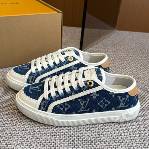 Louis Vuitton LAGOON Low Sneaker christian lady blue