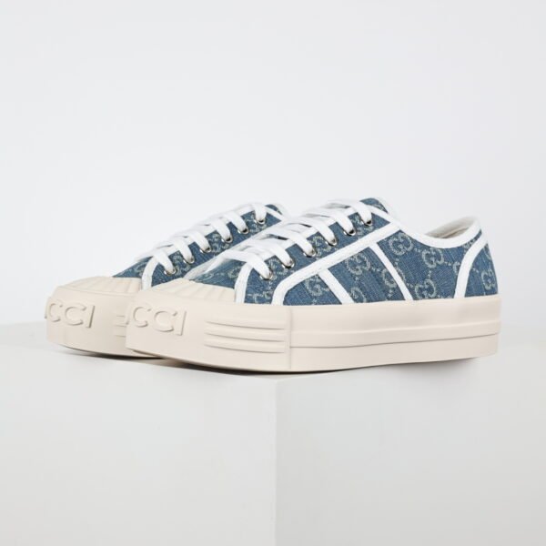 Gucci Chunky Sneaker 1977  blue 816879 FABZZ