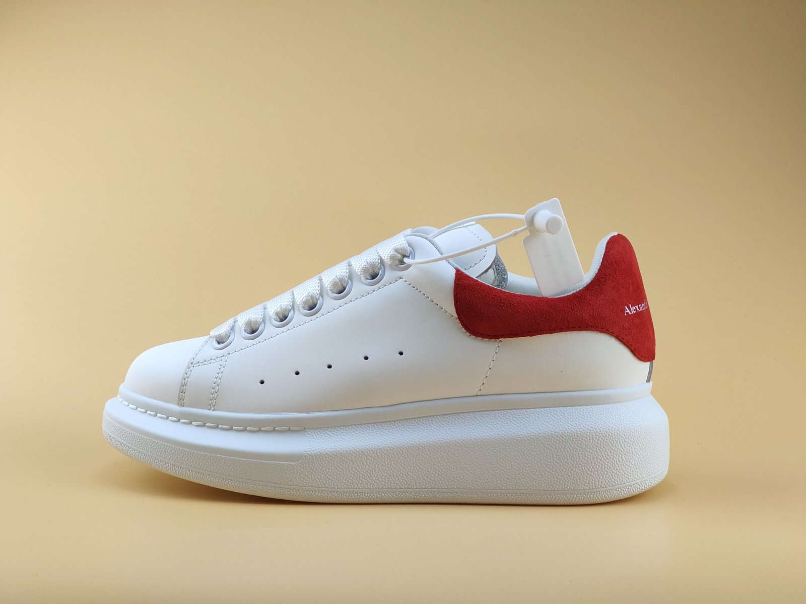 Alexander McQueen Oversized Exaerated-Sole Suede Leather Sneakers