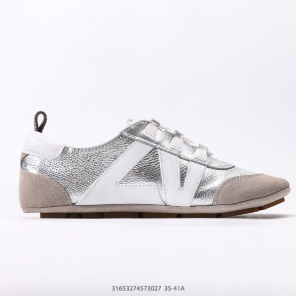 LOUIS VUITTON SneaKerina 2025 Spring/Summer Women's Training Shoes silver