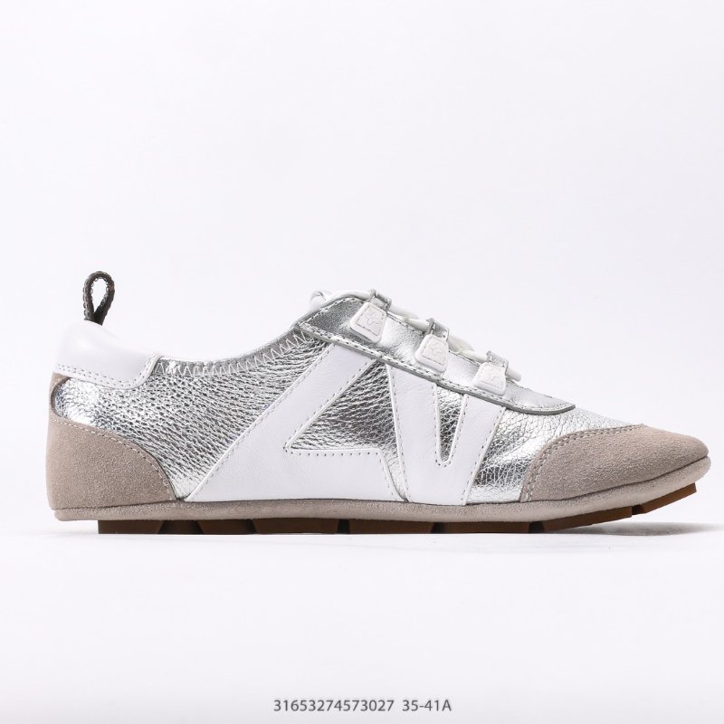 LOUIS VUITTON SneaKerina 2025 Spring/Summer Women's Training Shoes silver