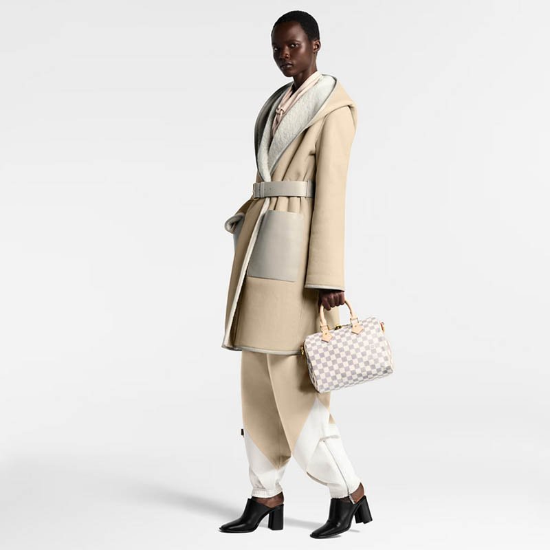 Speedy Bandoulière 25 Bag N40608 Damier Azur Canvas