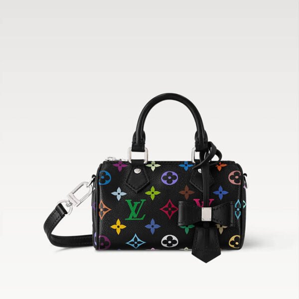 LV x TM Nano Speedy Bag M13406 Multicoloured