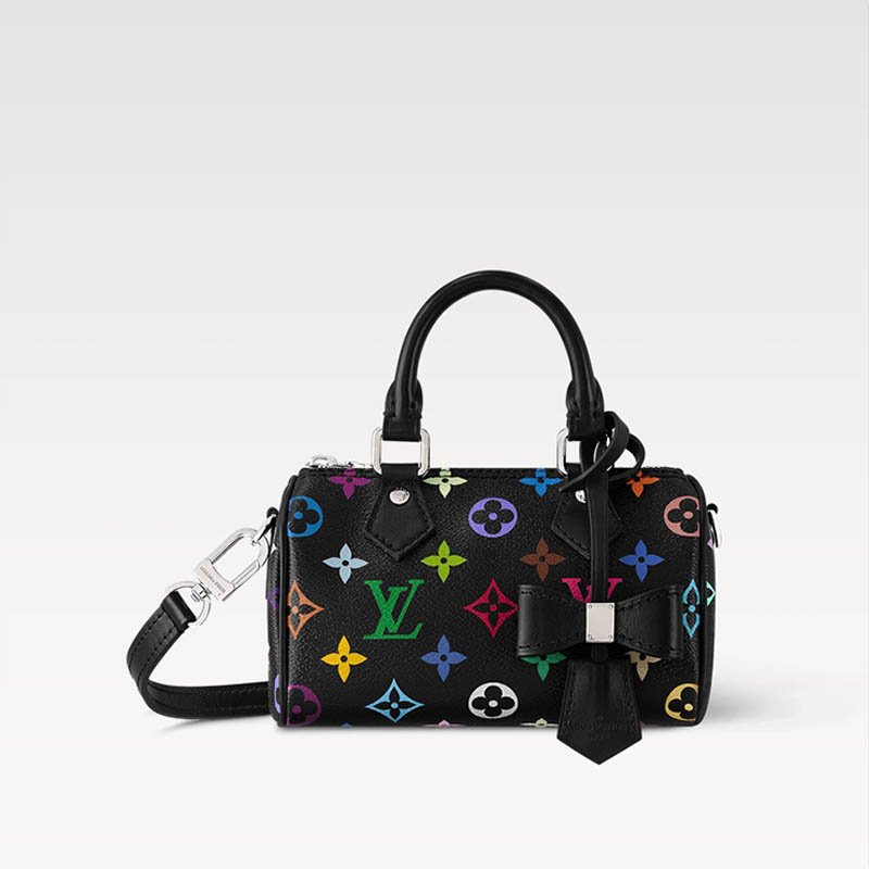LV x TM Nano Speedy Bag M13406 Multicoloured