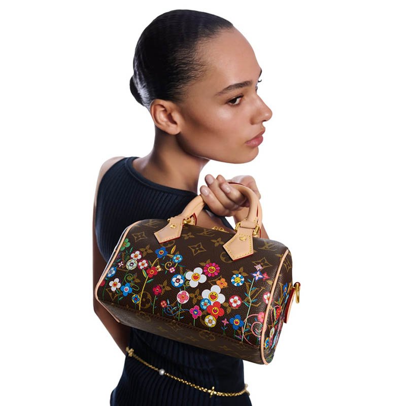 LV x TM Speedy Bandoulière 20 Bag M14175 Monogram coated canvas