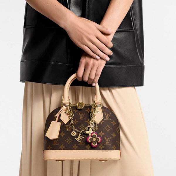 Alma BB Bag M46990 Monogram coated canvas