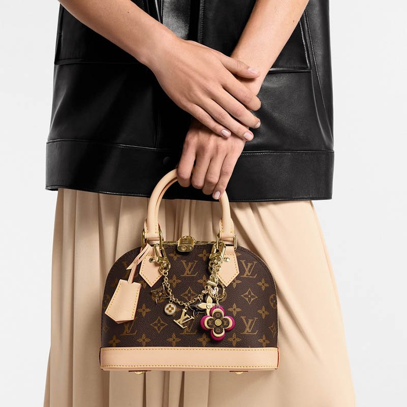 Alma BB Bag M46990 Monogram coated canvas