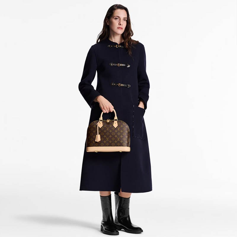 Alma PM Bag M53151 Monogram coated canvas