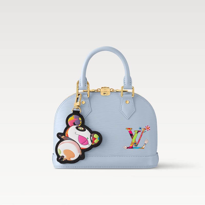 LV x TM Alma BB Bag M14197 Washed Blue