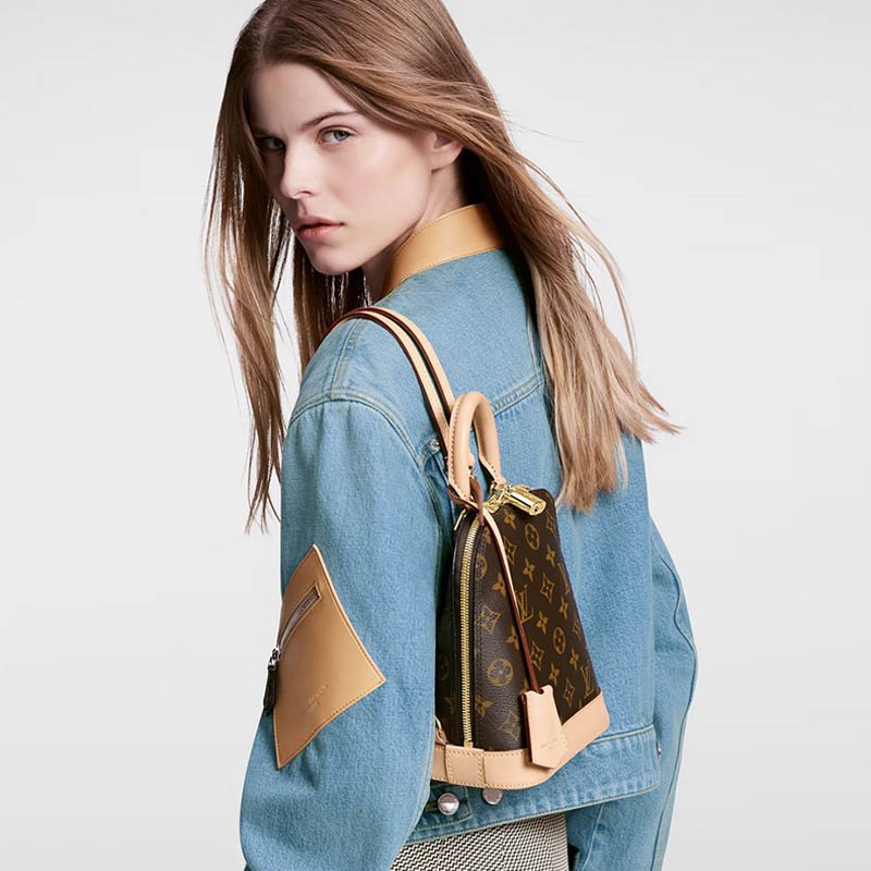 Alma Backpack M47132 Monogram coated canvas
