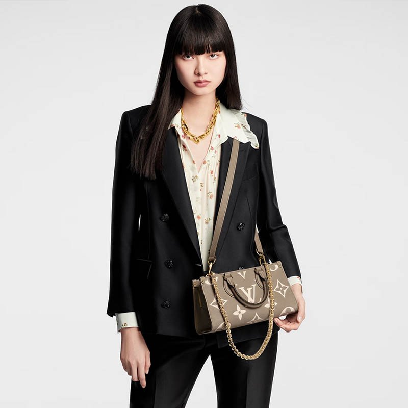 OnTheGo East West Tote Bag M23641 DoveCream
