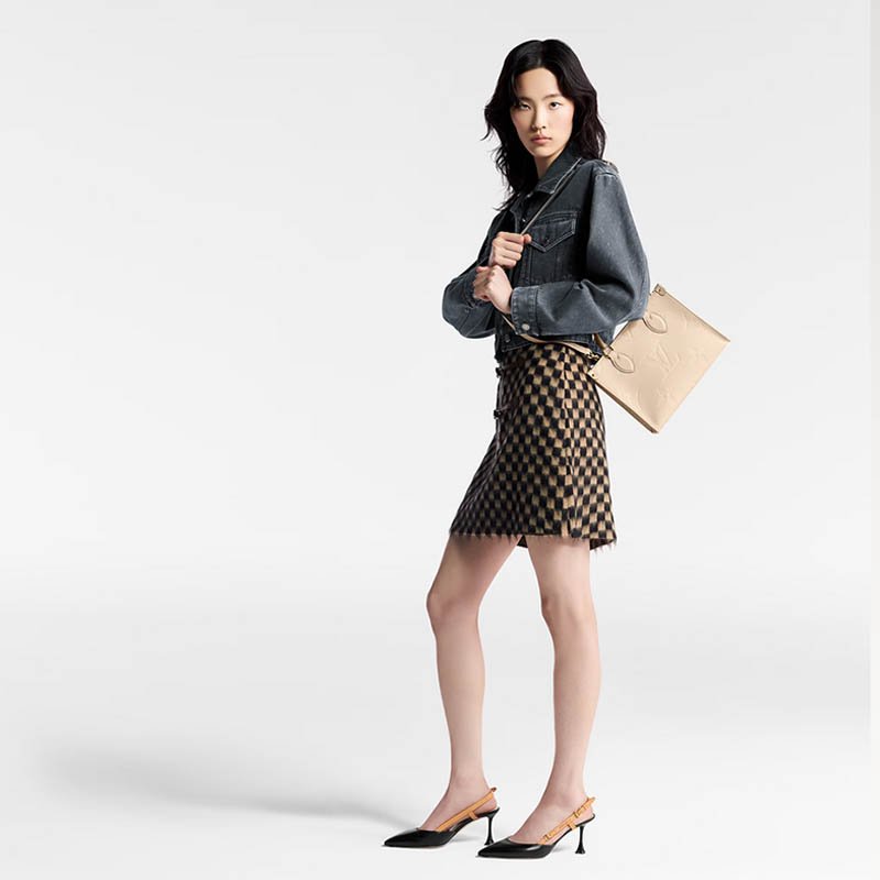 OnTheGo PM Tote Bag M46569 Creme