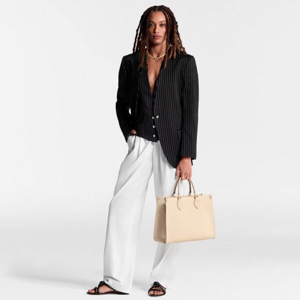 OnTheGo MM Tote Bag M46531 Crème Beige