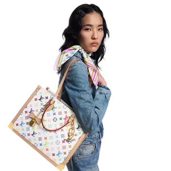 LV x TM OnTheGo MM Bag M13079 Multicoloured