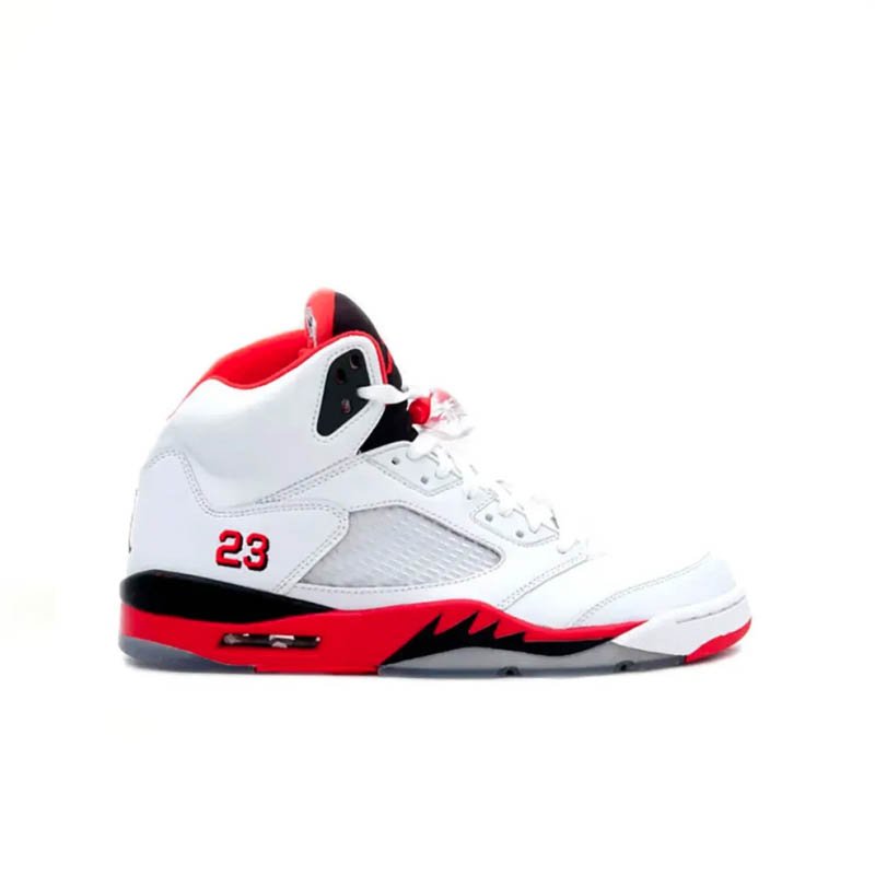 Air Jordan 5 Fire Red Black Tongue (Ln5 A1)
