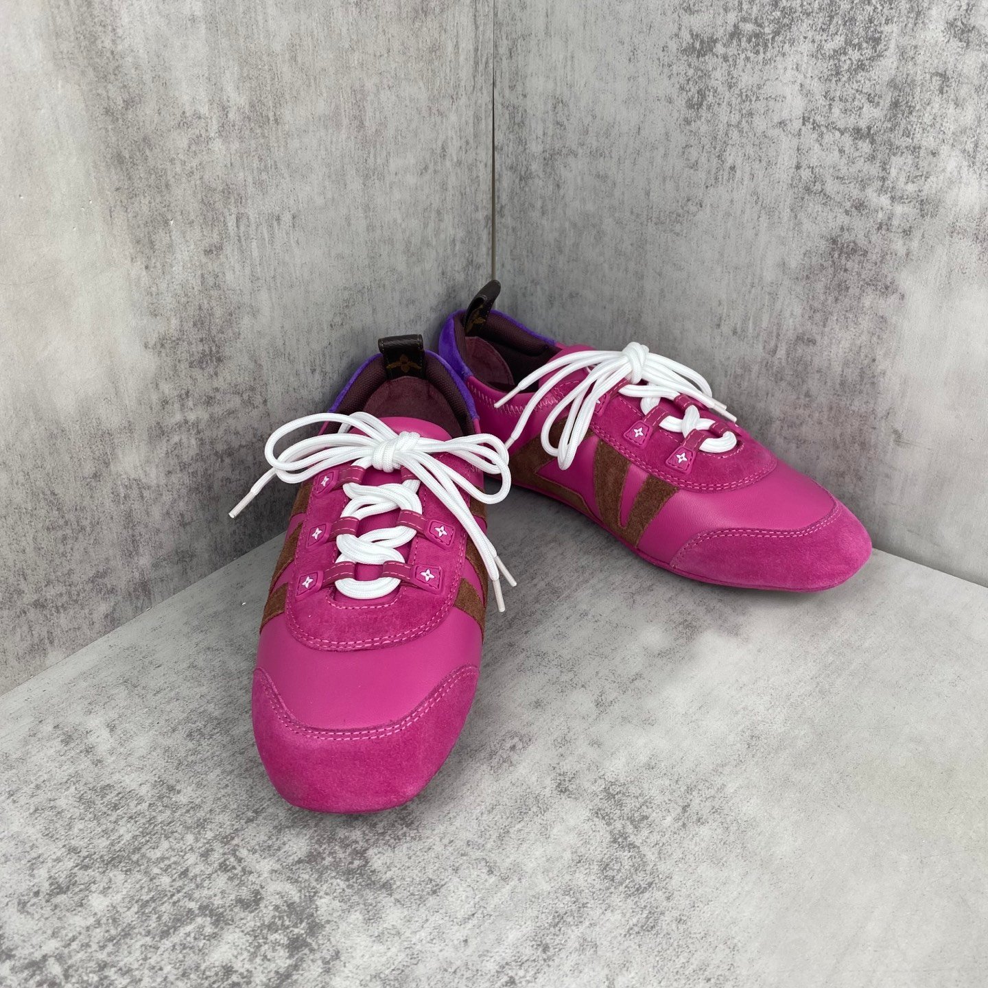 LOUIS VUITTON SneaKerina 2025 Spring/Summer Women's Training Shoes red