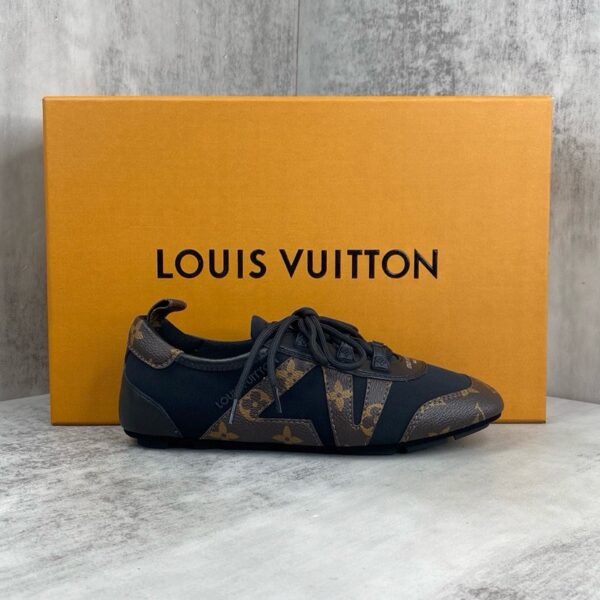 LOUIS VUITTON SneaKerina 2025 Spring/Summer Women's Training Shoes black