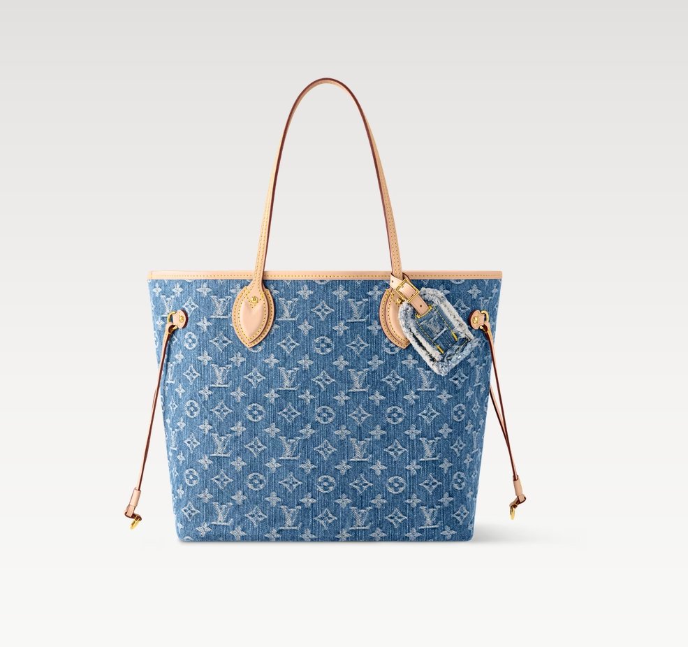 Neverfull MM M13192 BLEU DENIM