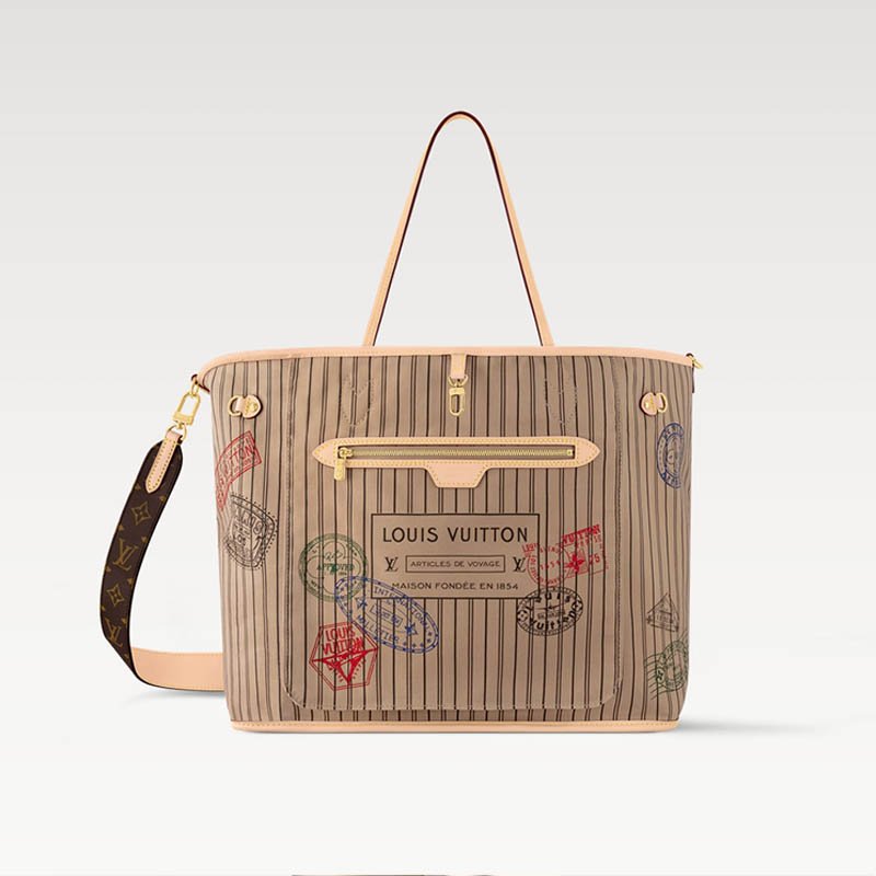 Neverfull Bandoulière Inside Out GM M11948 MONOGRAM BEIGE