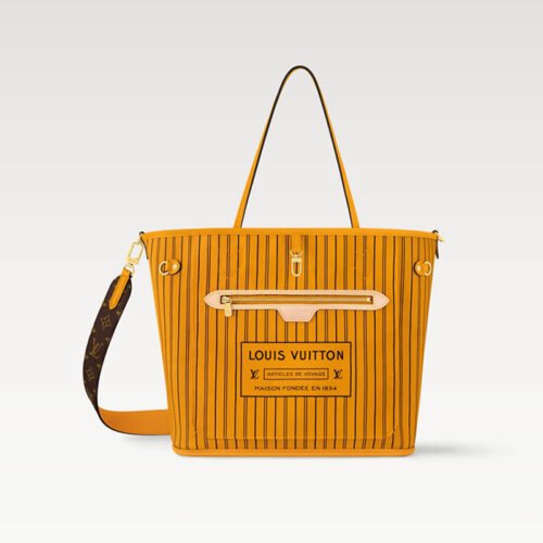 Neverfull Bandoulière Inside Out MM M12779 Safran Yellow