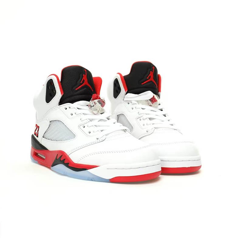Air Jordan 5 Fire Red Black Tongue (Ln5 A1)