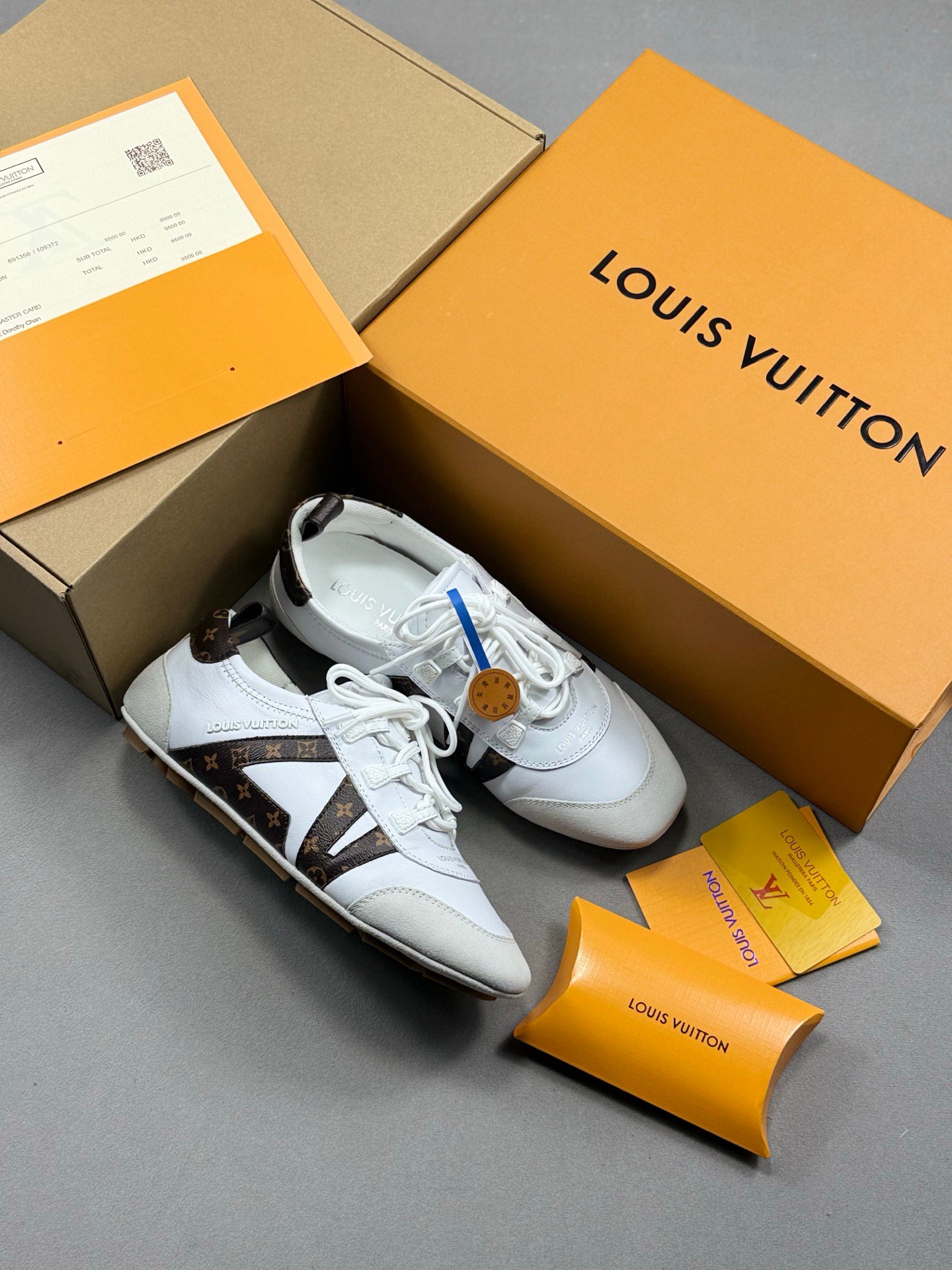 LOUIS VUITTON SneaKerina 2025 Spring/Summer Women's Training Shoes white
