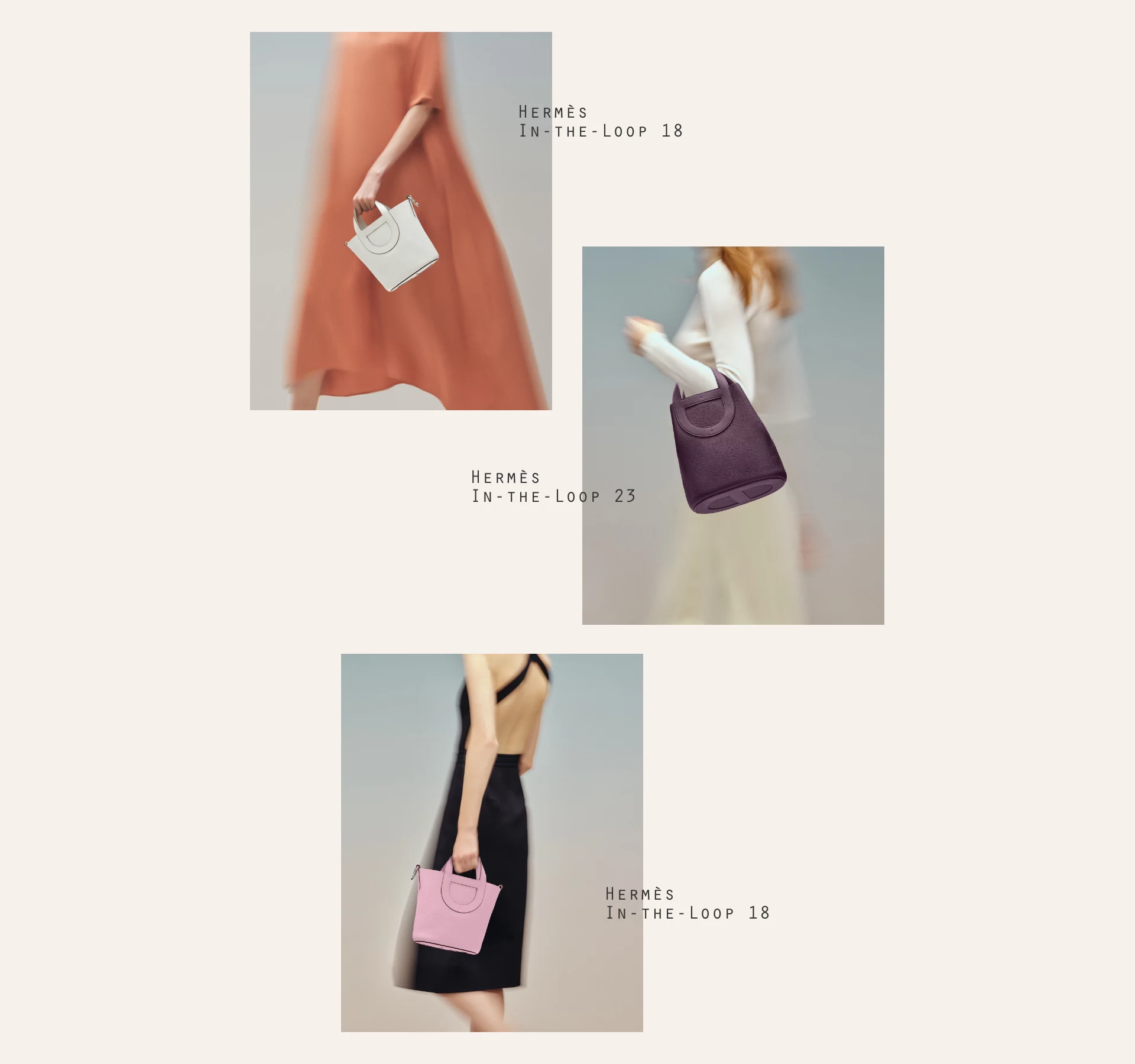 Hermès In-the-Loop 18 Cassis