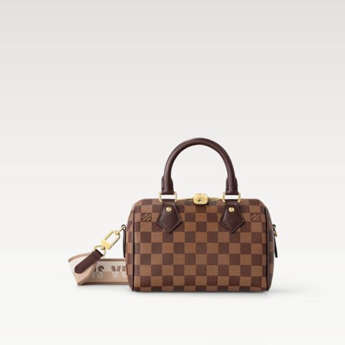 Speedy Bandoulière 20 Bag N40489 Damier Ebene Canvas