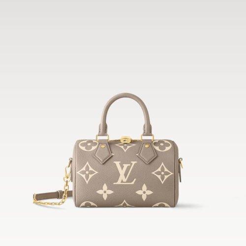 Speedy Bandoulière 20 Bag M46575 Bicolour Monogram Empreinte Leather