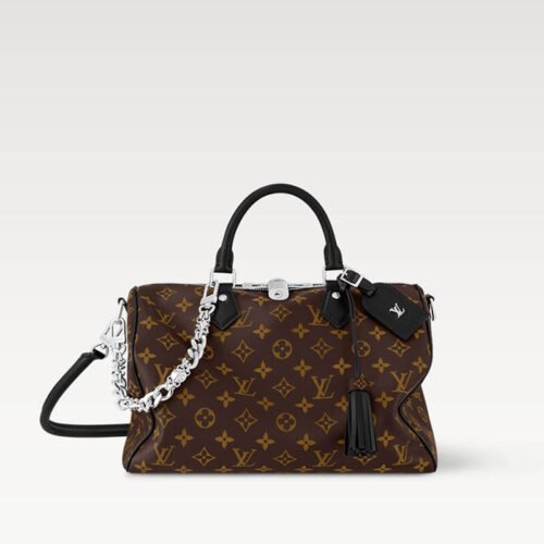 Speedy Soft 30 Dark Bag M12243 Monogram Black