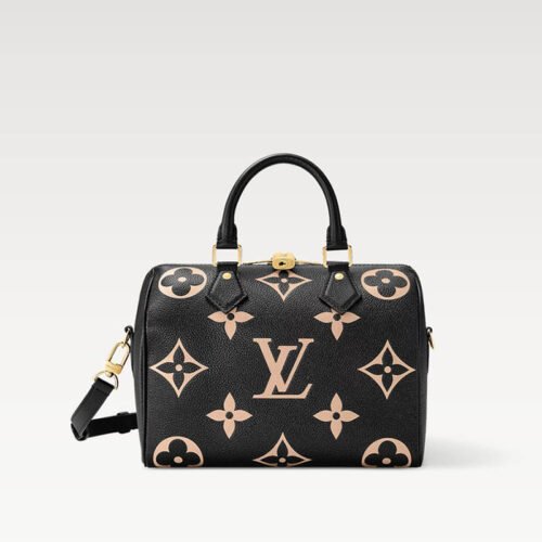 Speedy Bandoulière 25 Bag M58947 Noir Beige