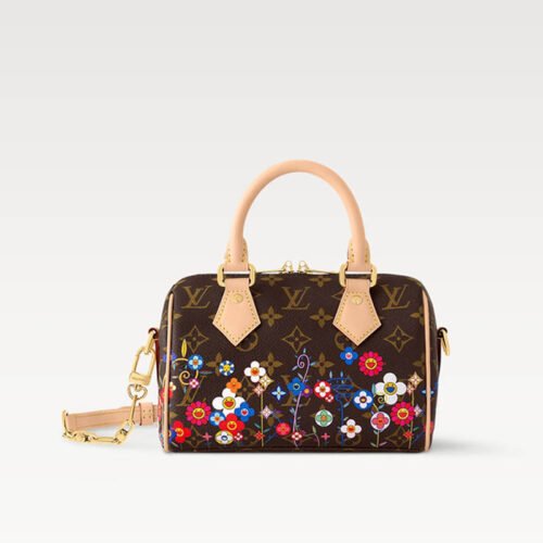 LV x TM Speedy Bandoulière 20 Bag M14175 Monogram coated canvas