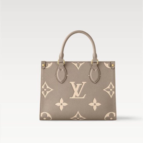 OnTheGo PM Tote Bag M45779 Tourterelle Beige/Cream