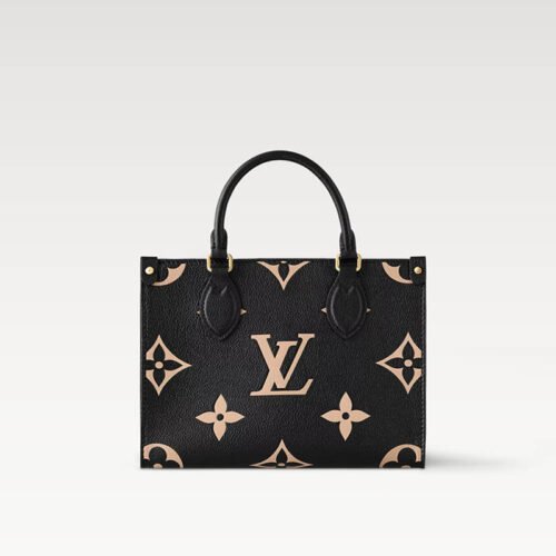 OnTheGo PM Tote Bag M45659 Black / Beige