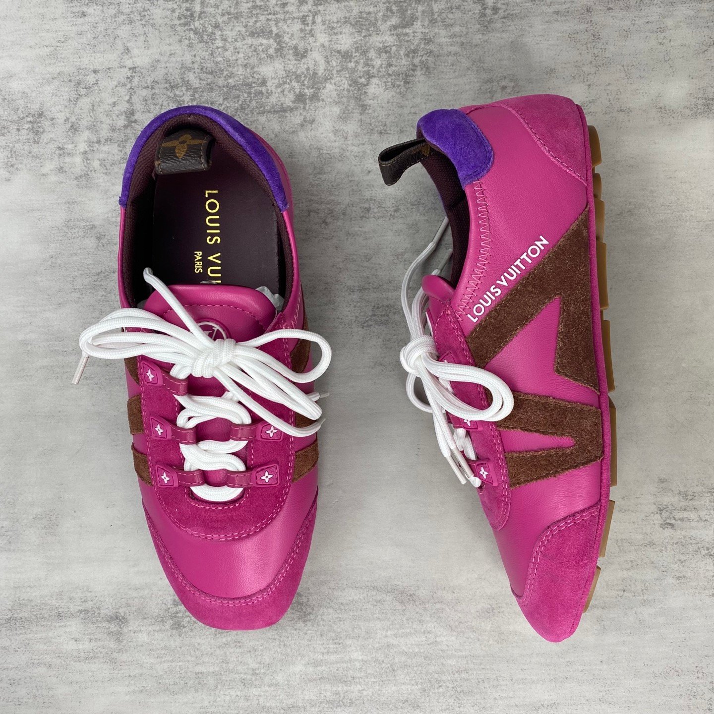 LOUIS VUITTON SneaKerina 2025 Spring/Summer Women's Training Shoes red