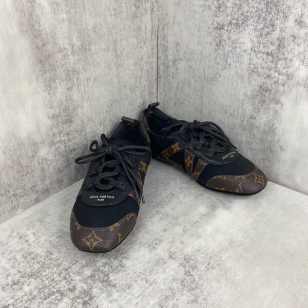 LOUIS VUITTON SneaKerina 2025 Spring/Summer Women's Training Shoes black