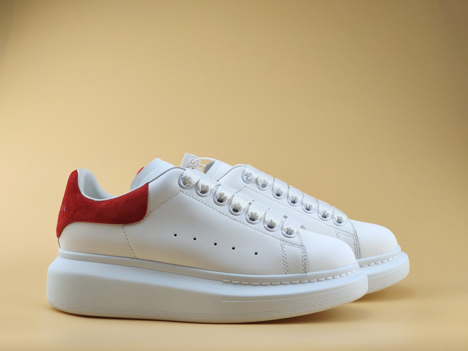 Alexander McQueen Oversized Exaerated-Sole Suede Leather Sneakers