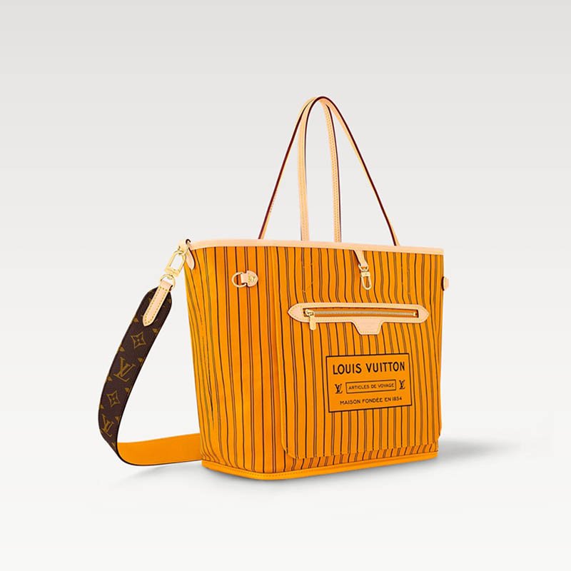 Neverfull Bandoulière Inside Out MM M11947 MonogramJaune Safran