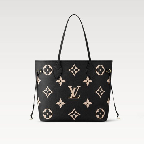 Neverfull MM M58907 Black/Beige