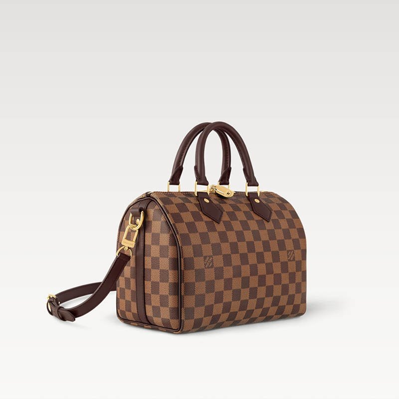 Speedy Bandoulière 25 Bag N40575 Damier Ebene Canvas