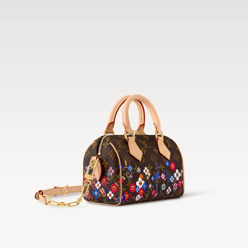 LV x TM Speedy Bandoulière 20 Bag M14175 Monogram coated canvas