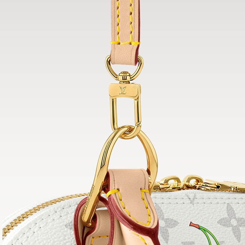 LV x TM Alma BB Bag M14234 Monogram cherry coated canvas