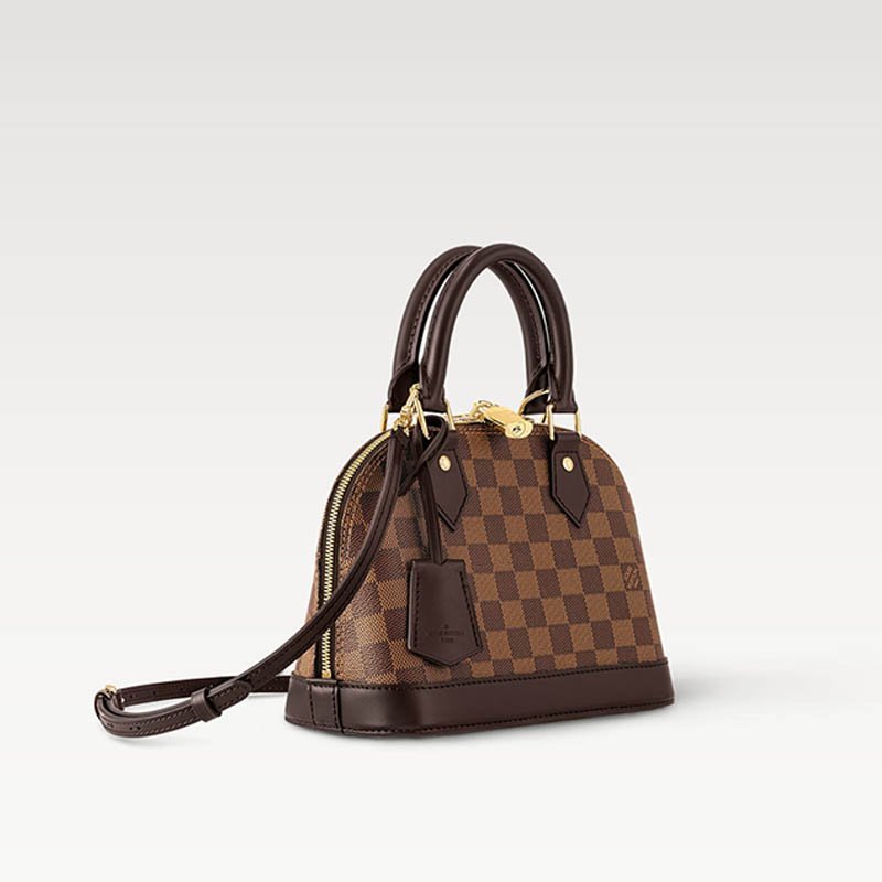 Alma BB Bag N40606 Damier Ebene coated canvas